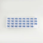 🔥Hot Sale 49% OFF✨Monthly Pill Organizer with Lid - Arthritis-Friendly Easy-Open Lids 31 Removable Daily Pill Pods Date Reminder & Travel Case for Vitamins & Medications