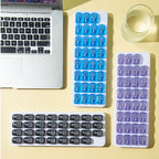 🔥Hot Sale 49% OFF✨Monthly Pill Organizer with Lid - Arthritis-Friendly Easy-Open Lids 31 Removable Daily Pill Pods Date Reminder & Travel Case for Vitamins & Medications