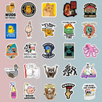 130pcs Funny Stickers for Adults, Prank Meme (Dirty)