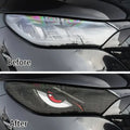 2-Pack Car Headlight Grid Eye Stickers, Durable Headlight and Taillight Decals, Simple Self-Adhesive Vinyl Car Light Stickers, Universal Car Accessories, Vehicle Decoration