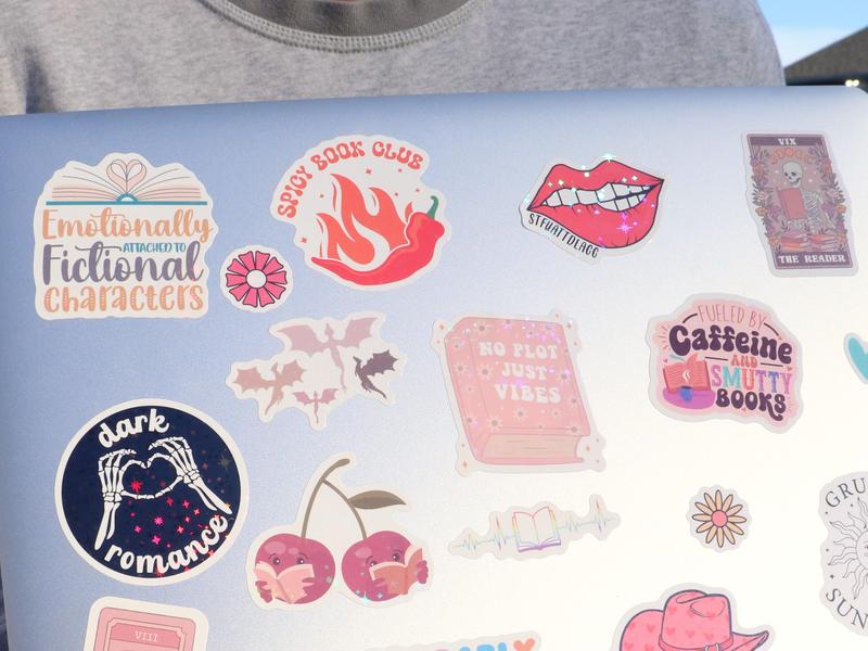 120 PCS Book Stickers for Kindle