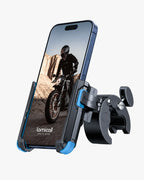 Bike Phone Mount for Bike with Quick-Release, [Camera Friendly] Motorcycle Phone Mount for iPhone 17-16-15-14-13-12-11 All Series, Galaxy S22/S23/S24/S25 Ultra, 2.4~3.54" Wide Phones