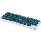 🔥Hot Sale 49% OFF✨Monthly Pill Organizer with Lid - Arthritis-Friendly Easy-Open Lids 31 Removable Daily Pill Pods Date Reminder & Travel Case for Vitamins & Medications