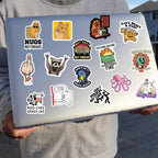 130pcs Funny Stickers for Adults, Prank Meme (Dirty)