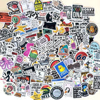 130PCS Funny Saying Sticker Pack - Snarky, Sarcastic Bold Humor Vinyl Waterproof Meme stickers