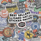 150 pcs Hard Hat Sticker Best Sellers Pack