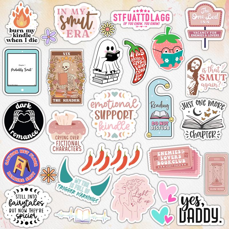 120 PCS Book Stickers for Kindle