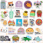 300PCS Funny Holographic Stickers for Adults