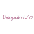 💓 I love you, drve safe Sticker(3pcs)