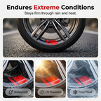 Car Wheel Rim Reflective Stripes Decal