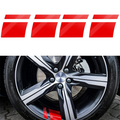 Car Wheel Rim Reflective Stripes Decal