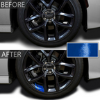 Car Wheel Rim Reflective Stripes Decal