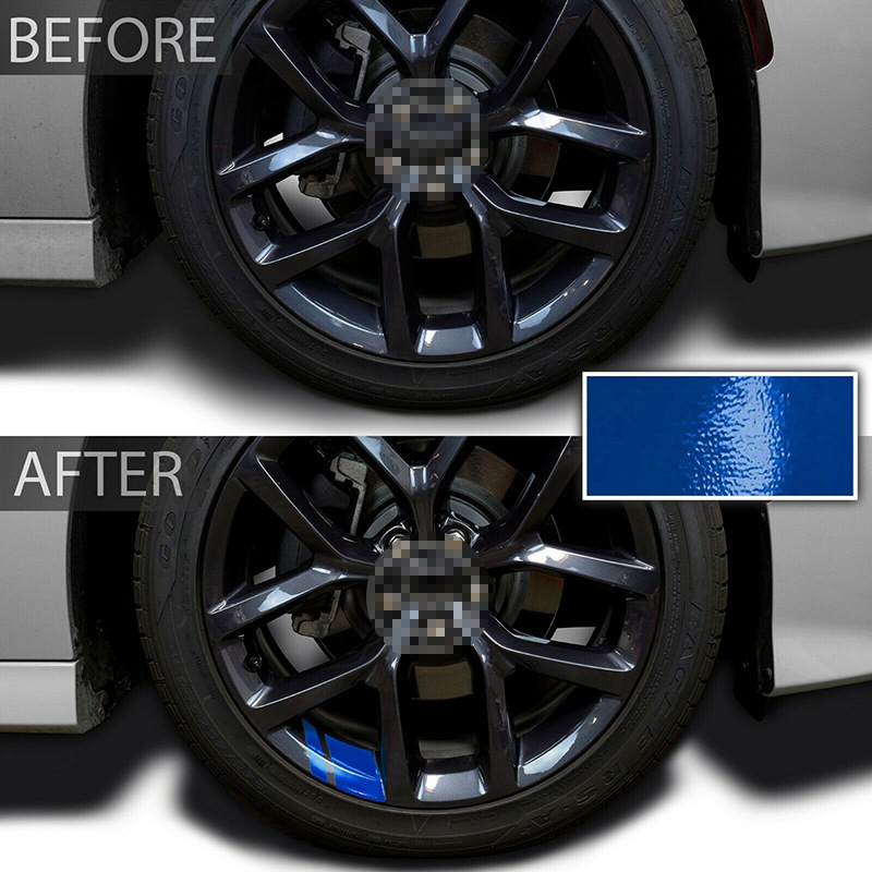 Car Wheel Rim Reflective Stripes Decal